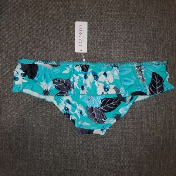 Seafolly Sz 10 Twist Halter Singlet Tankini and matching bottom 2 piece set - Picture 7 of 10